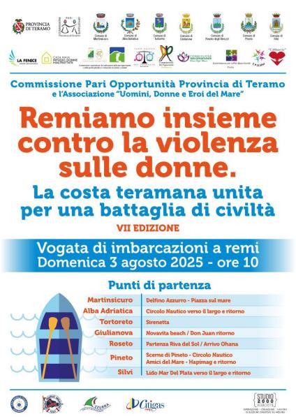 Let's row together against violence against women