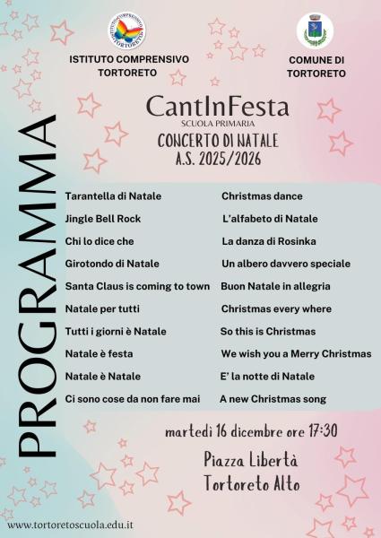 CantInFesta - Christmas Concert