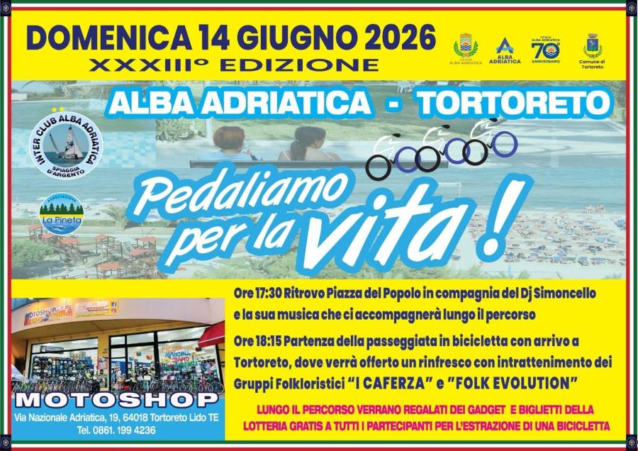 Pedaliamo per la vita