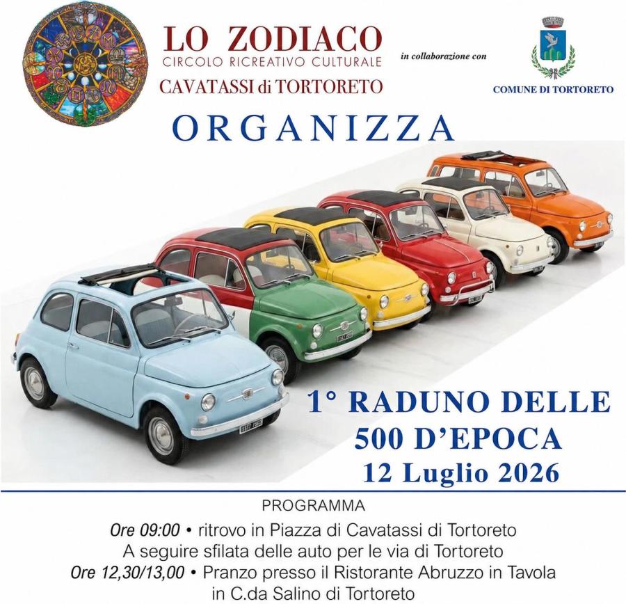 1° raduno delle 500 d'epoca