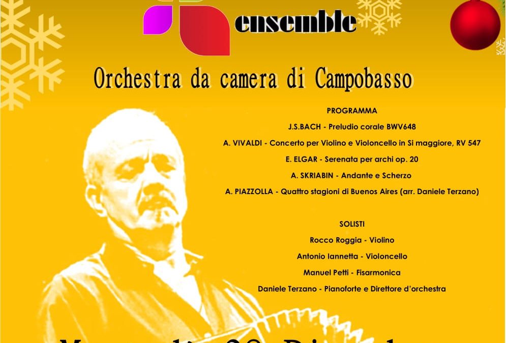 KALOS ENSEMBLE e I SINFONICI in concerto – 28 DICEMBRE 2021