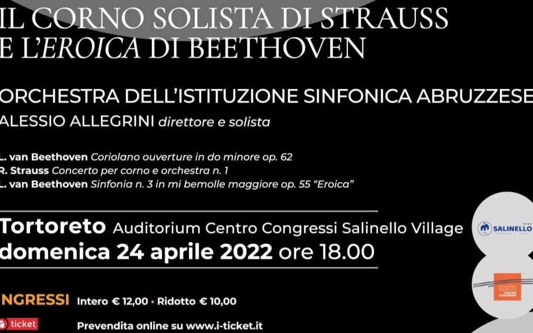 Strauss’s solo horn and Beethoven’s Eroica – April 24th