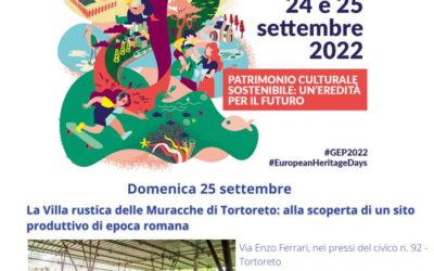 Giornate Europee del Patrimonio 2022 – 25 settembre