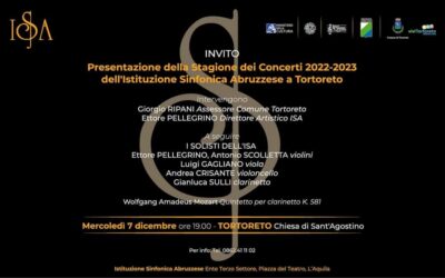 Presentazione Stagione Concerti 2022/2023 – 7 dicembre